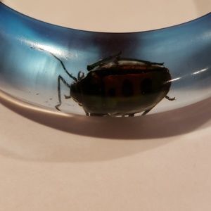 none Jewelry - Lucite bug bangle none Jewelry - Lucite bug bangle